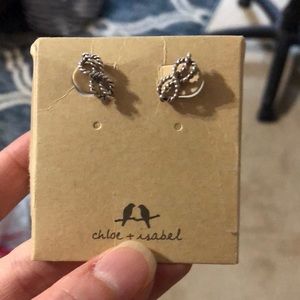 Chloe and Isabel Knot stud earrings